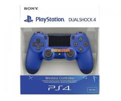 Manette ps4 bleu