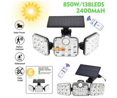 Lampes solaires LED